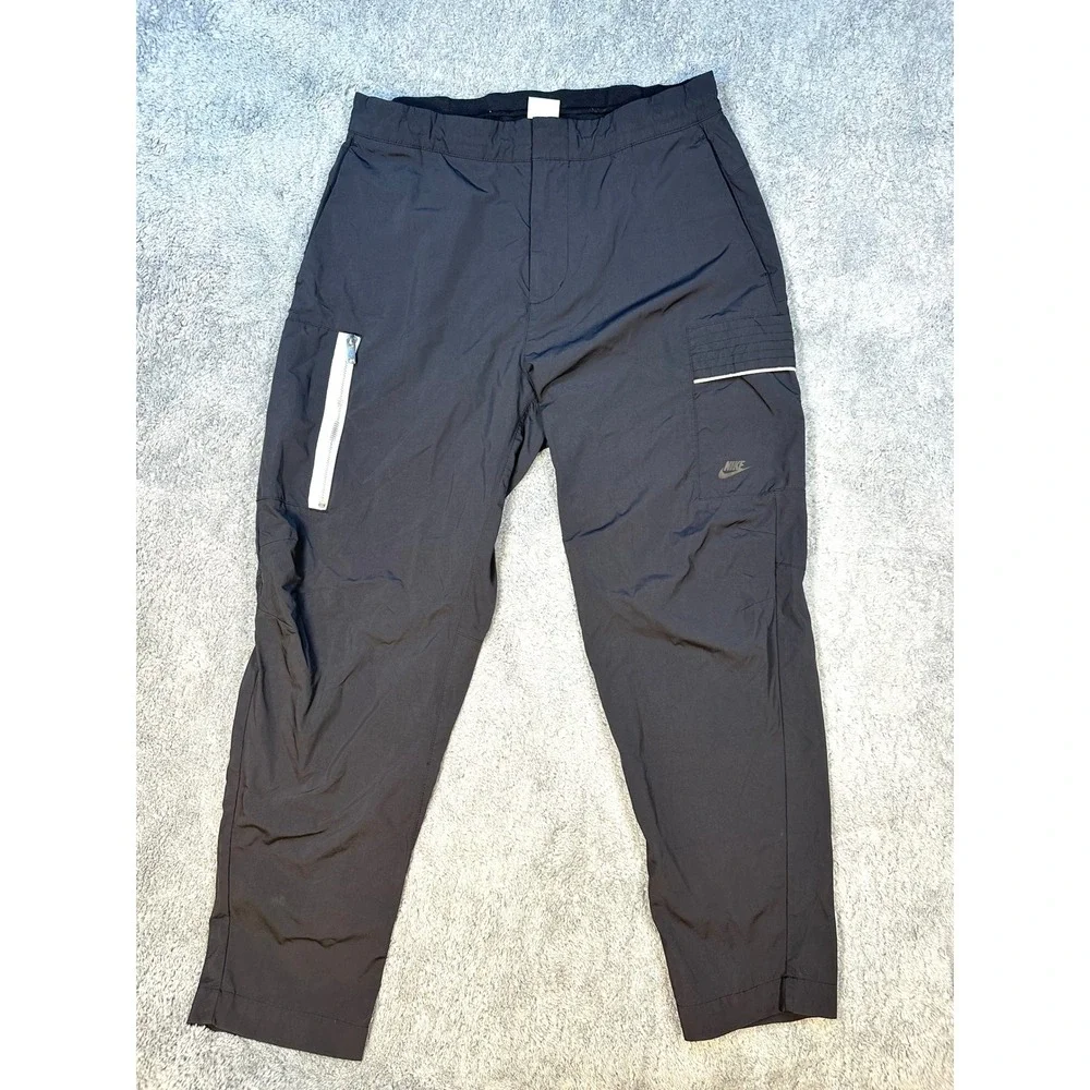 Nike Nylon Sportswear Standard‎ Tapered Essentials Utility pant cargo black 32 M